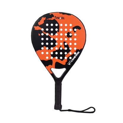 New Professional Carbon Fiber Padel Tennis Racket Soft Face Paddle Tennis Racquet with Bag Cover