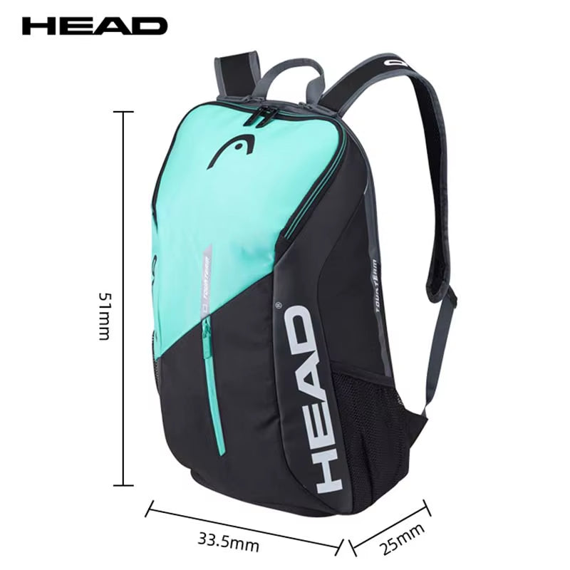 Genuine  Tennis Backpack Team Multi-Funtional Sports Badminton Racket Bag for 1-2 Pcs Padel with Shoes Bag