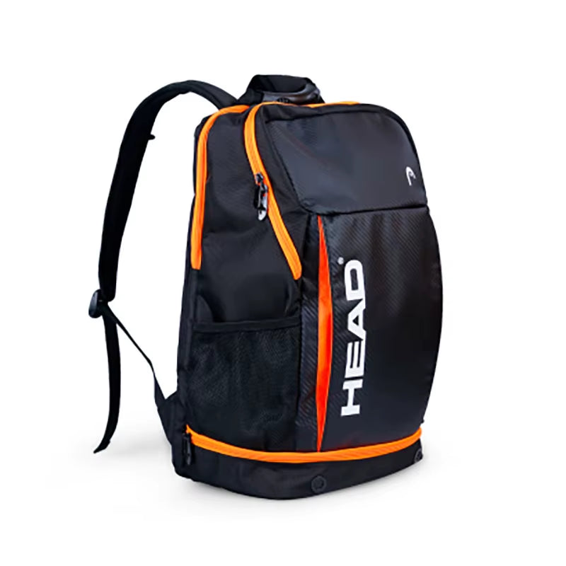Genuine  Tennis Backpack Team Multi-Funtional Sports Badminton Racket Bag for 1-2 Pcs Padel with Shoes Bag