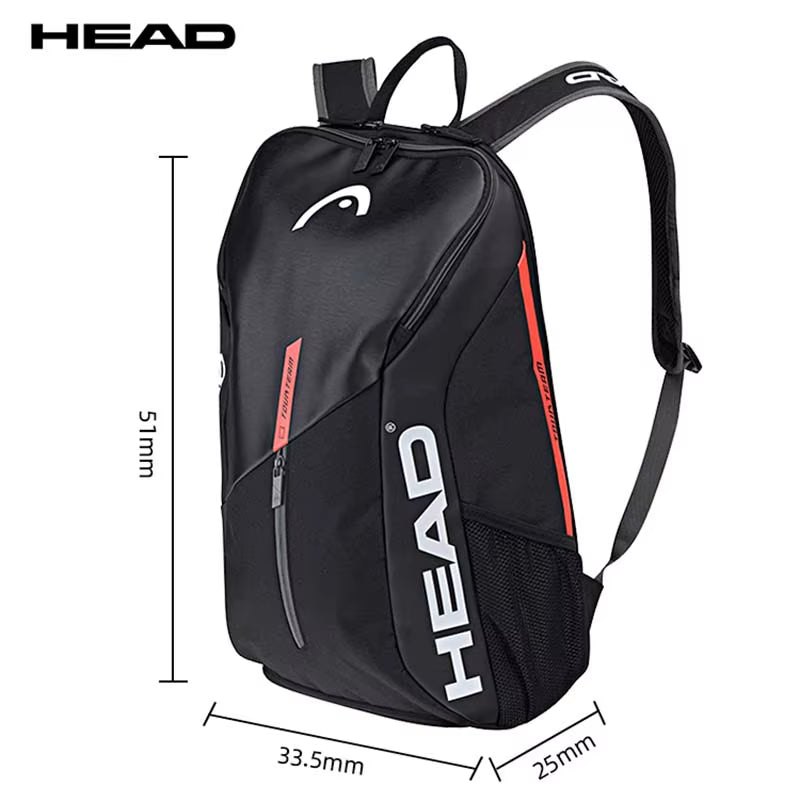 Genuine  Tennis Backpack Team Multi-Funtional Sports Badminton Racket Bag for 1-2 Pcs Padel with Shoes Bag