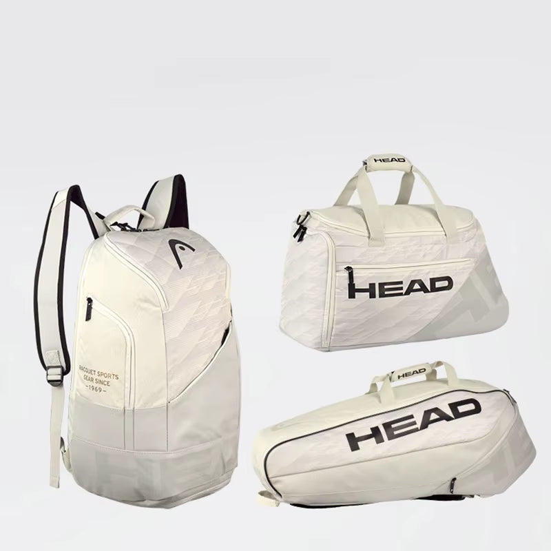 Genuine  Tennis Backpack Team Multi-Funtional Sports Badminton Racket Bag for 1-2 Pcs Padel with Shoes Bag