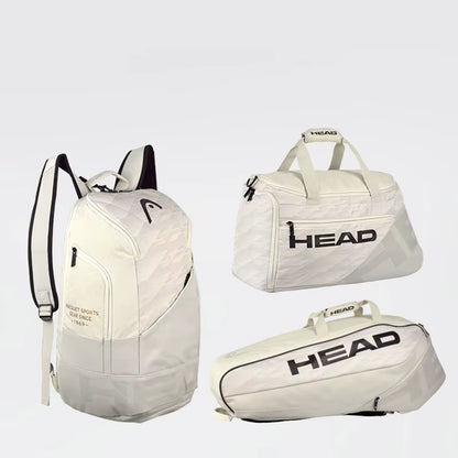 Genuine  Tennis Backpack Team Multi-Funtional Sports Badminton Racket Bag for 1-2 Pcs Padel with Shoes Bag